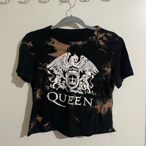 Queen Band Graphic Baby Tee